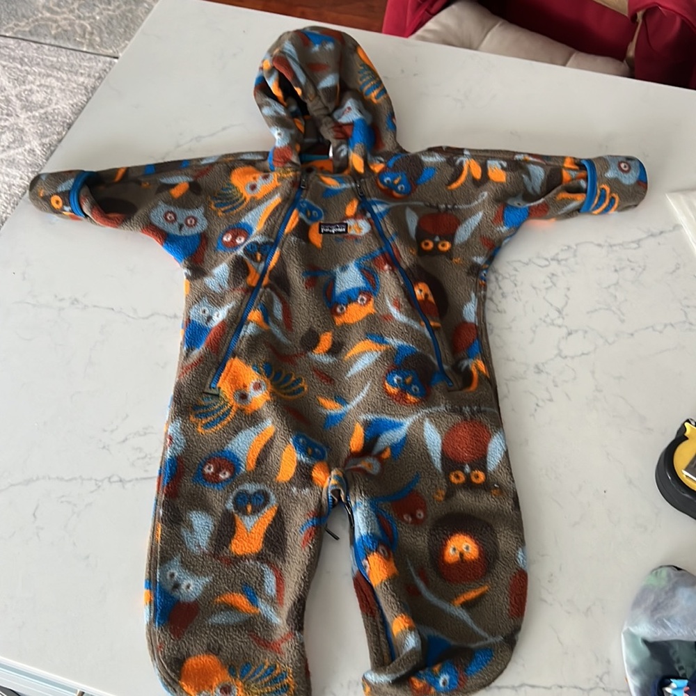 Patagonia fleece bunting 12m